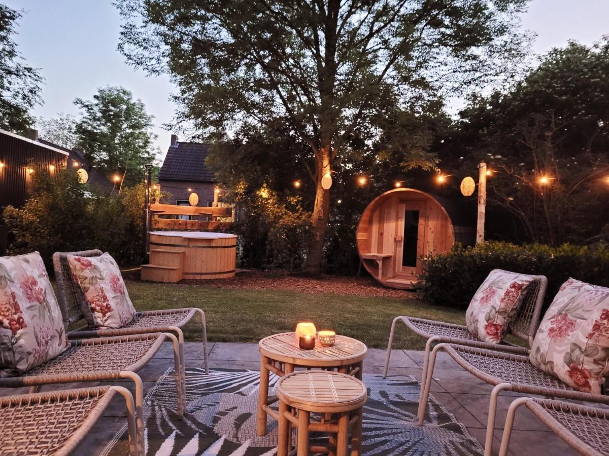 Bohemian Wellness Met Hottub & Sauna Ewijk ภายนอก รูปภาพ